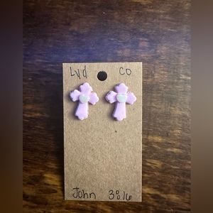 Easter Earrings Crosses